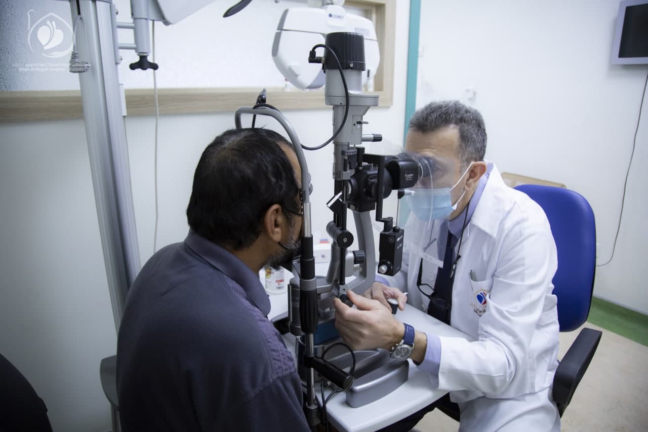 In Pictures: Ophthalmologist Akram Zghaib (Lebanon) Receives Patients ...