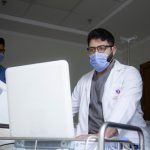 Cardiologist Hussein Al-Kurdi (Lebanon) Follows up on the Health Condition of CCU Patients