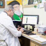 أخصائي جراحة العمود الفقري الدكتور إسحاق لطوف يستقبل المراجعين في مستشفى الإمام الحُجّة (عج) الخيري