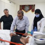 حين يلتقي الواجب الإنساني بالرسالة الحسينية: موكب “ساقي كربلاء” الطبي في طوارئ المساء