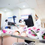 احتفاءً بالولادة العطرة لأمير المؤمنين (ع): مستشفانا يُهدي باقات الورد للمرضى والكوادر العاملة