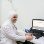 أخصائية النسائية والتوليد د. سارة محمد النصراوي تستقبل المراجعين