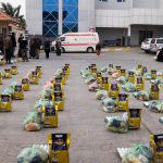 مستشفى الإمام الحجة (عج) الخيري يوزع سلال غذائية فرحًا بذكرى ميلاد الإمام المهدي (ع)