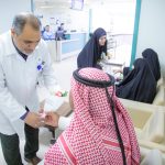 في عيد الغدير الأغر: مستشفى الإمام الحجة (عج) الخيري ينثر الورود ويرسم الابتسامة على وجوه المرضى والمراجعين