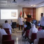 مستشفى الإمام الحجة (عج) الخيري يستضيف امتحان نهاية الكورس لطلبة المرحلة الخامسة في كلية الطب بجامعة وارث الأنبياء